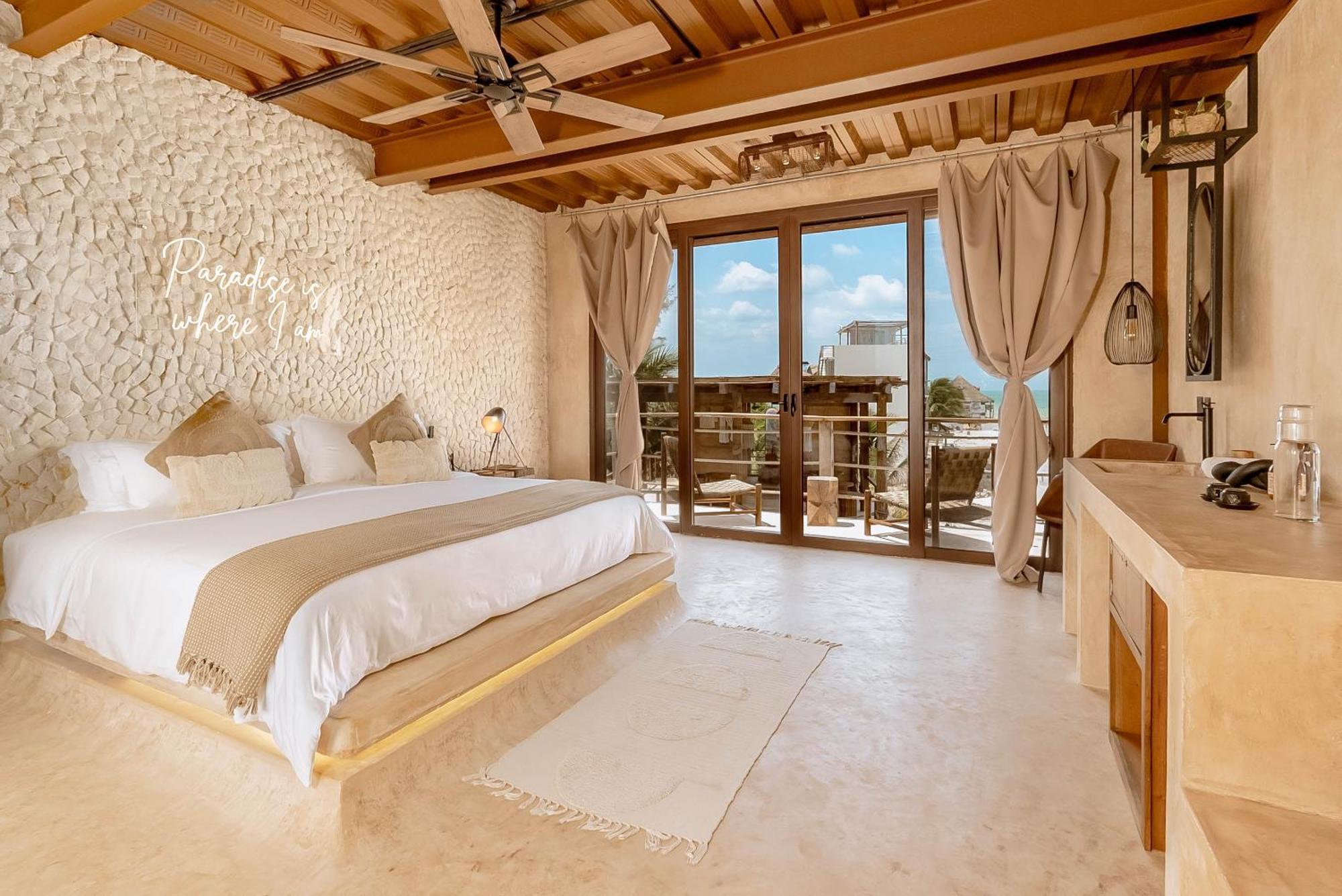 Awa Holbox Hotel Boutique - Beach Front Екстер'єр фото