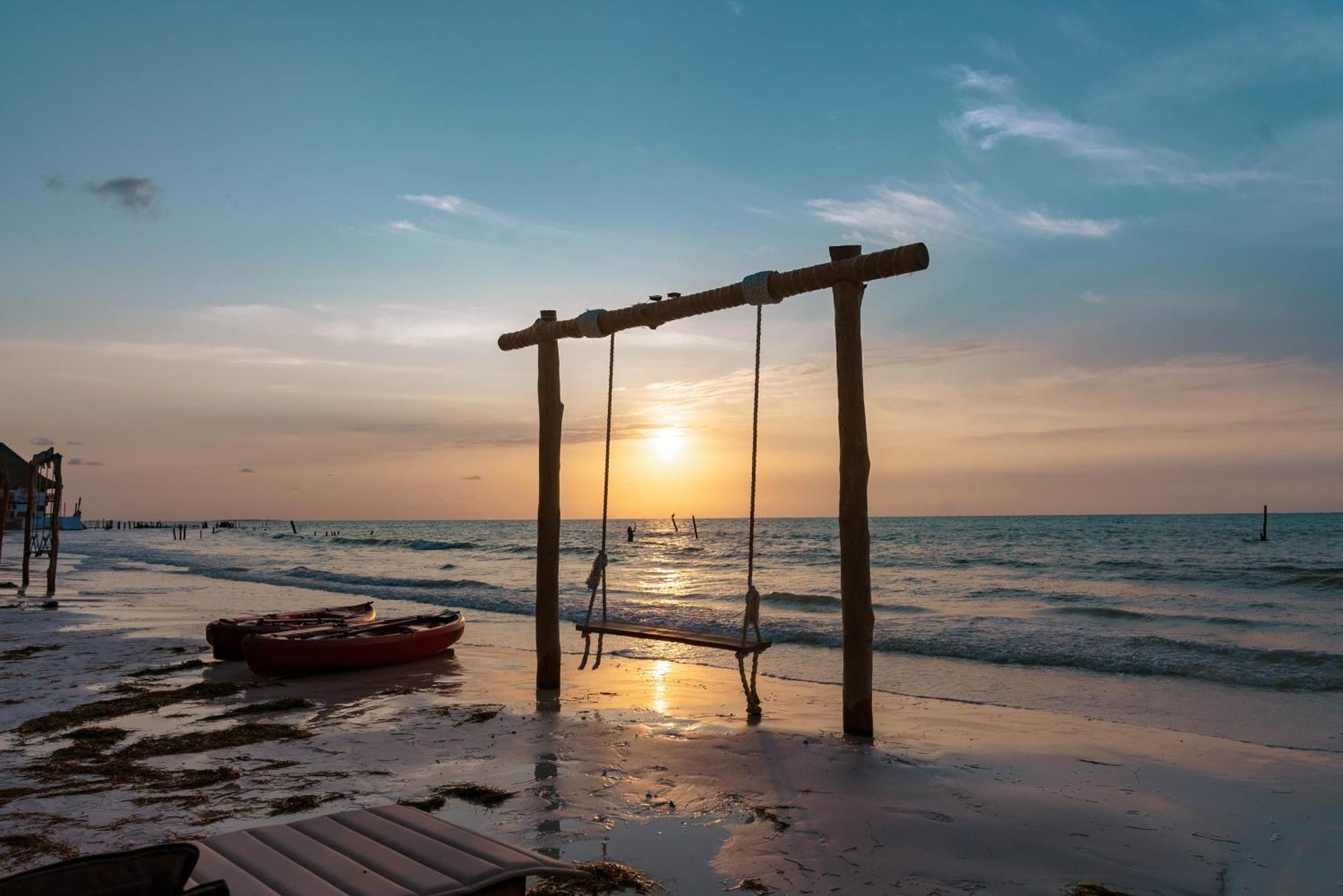 Awa Holbox Hotel Boutique - Beach Front Екстер'єр фото
