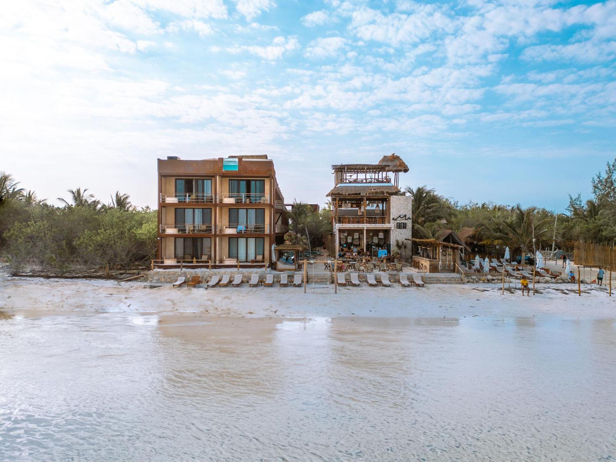 Awa Holbox Hotel Boutique - Beach Front Екстер'єр фото
