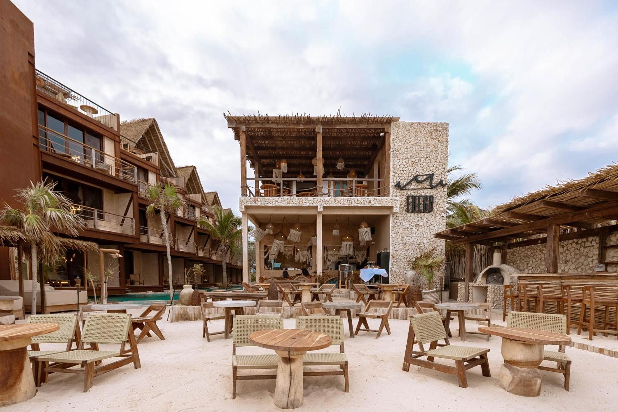 Awa Holbox Hotel Boutique - Beach Front Екстер'єр фото