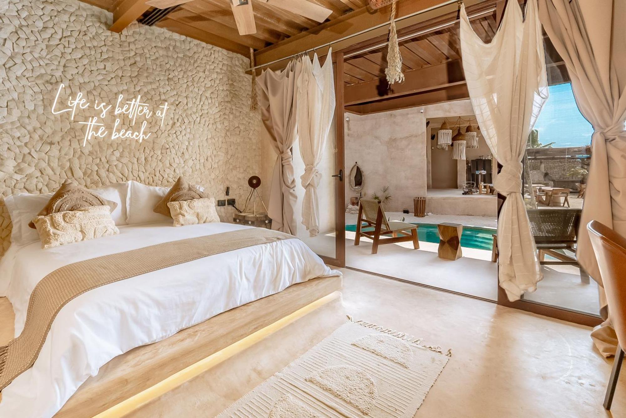 Awa Holbox Hotel Boutique - Beach Front Екстер'єр фото