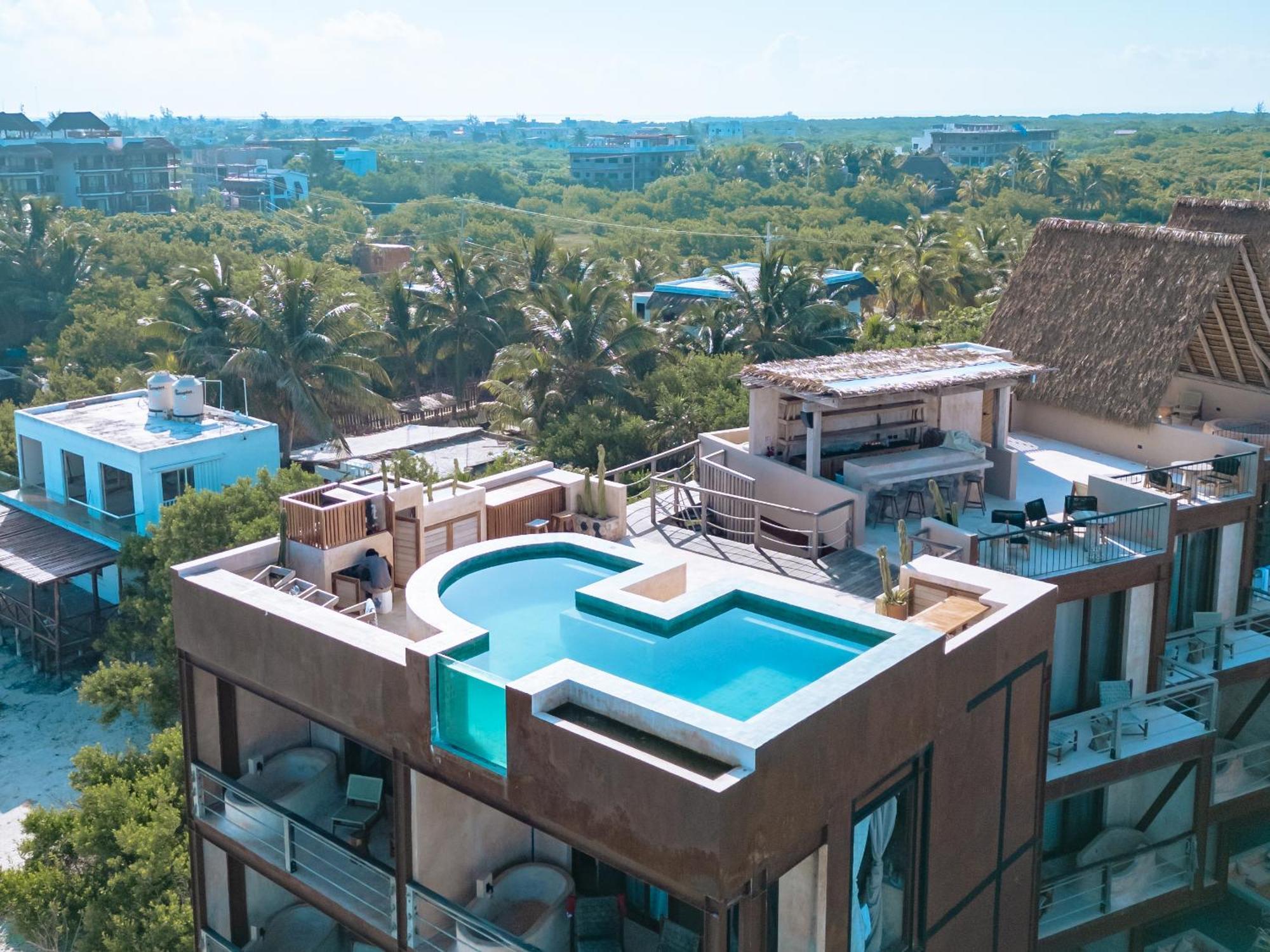 Awa Holbox Hotel Boutique - Beach Front Екстер'єр фото